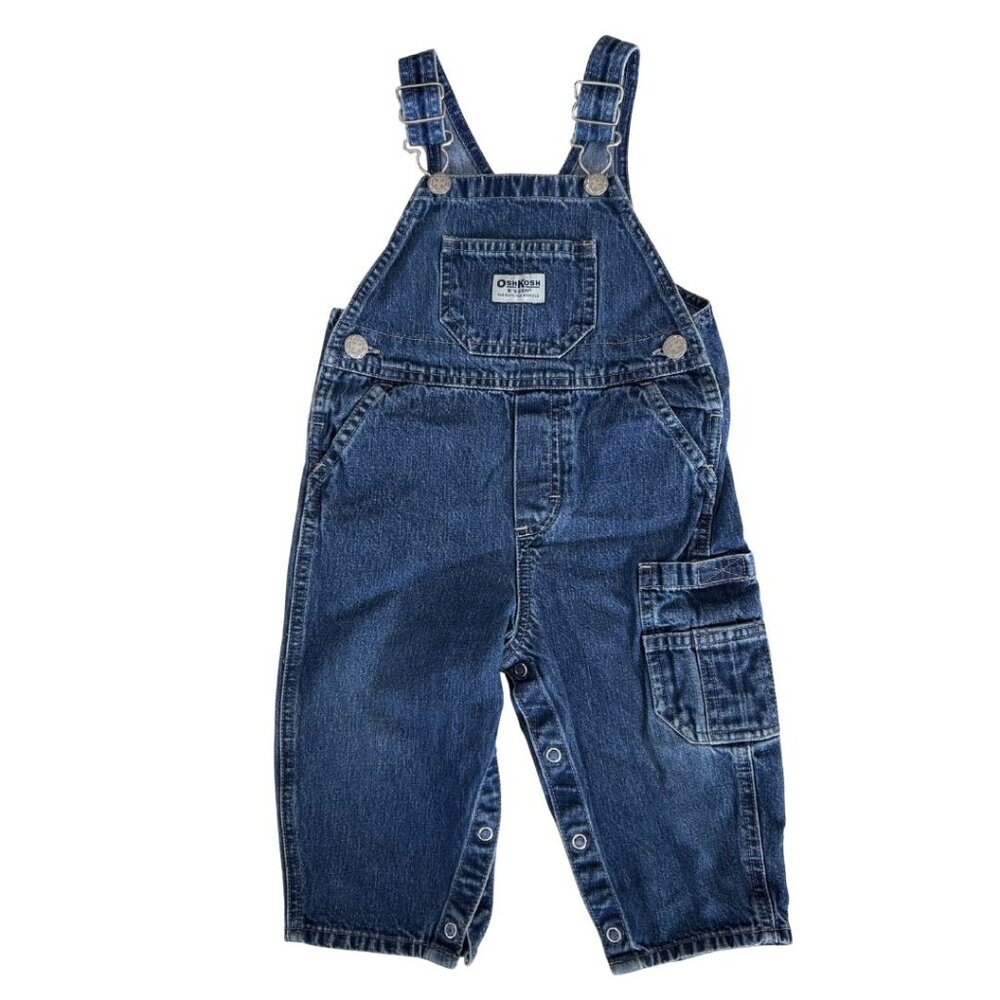 Oshkosh B'Gosh Denim Overalls, 18 months
